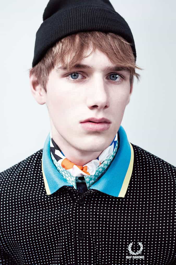 Bộ sưu tập raf simons x fred perry
