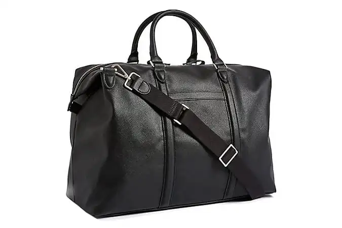 Bộ sưu tập m&s có kết cấu saffiano holdall