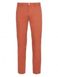 Topman auburn orange skinny chinos