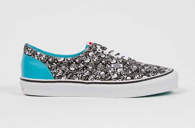 Vault by vans x stussy collaboration print trainers
