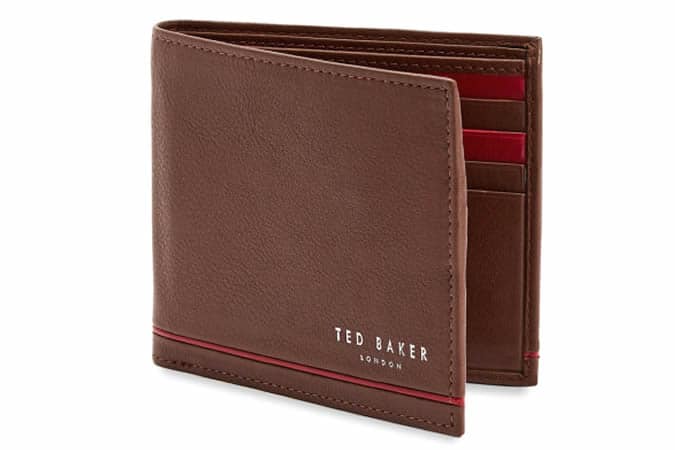 Ted baker jeeze ví da gấp đôi