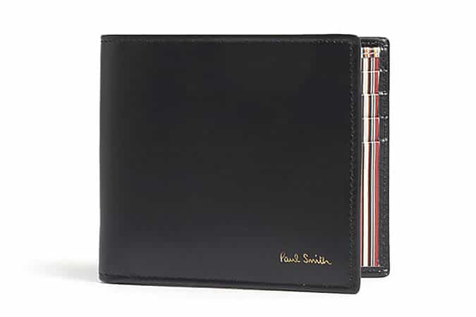 Phụ kiện paul smith ví đựng hóa đơn nhiều sọc