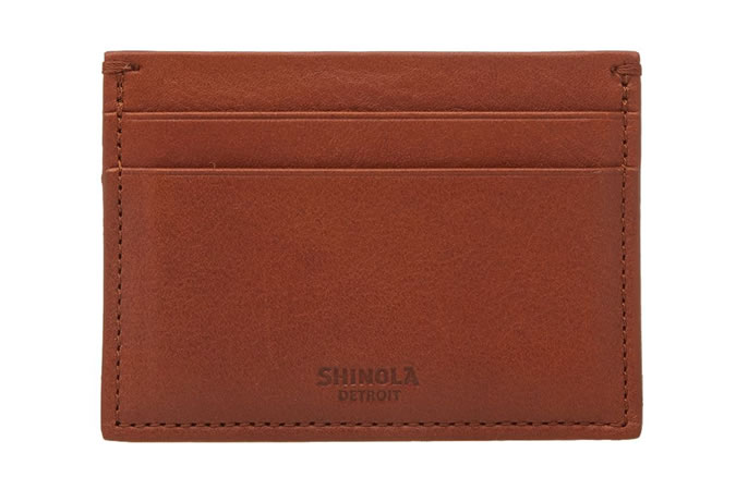 Shinola 5 pocket card case