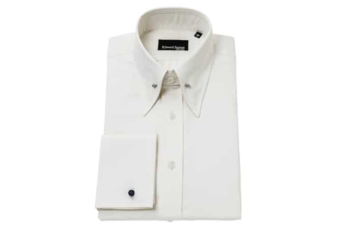 Những gì bạn có thể học hỏi từ thập kỷ phong cách nhất của menswear 8 Áo sơ mi mỏng vừa vặn có cổ ghim màu ngà