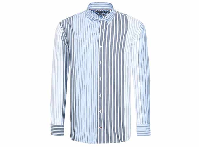 Áo dài hỗn hợp relaxed fit hỗn hợp