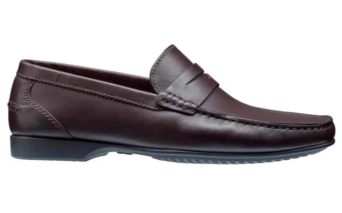 Genoa dark brown antique calf