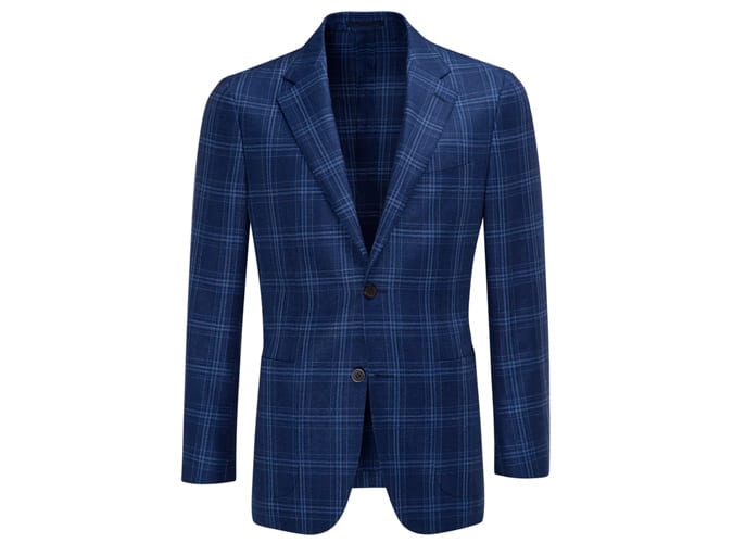 Havana blue check
