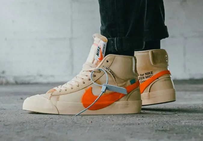 Off white x nike blazer