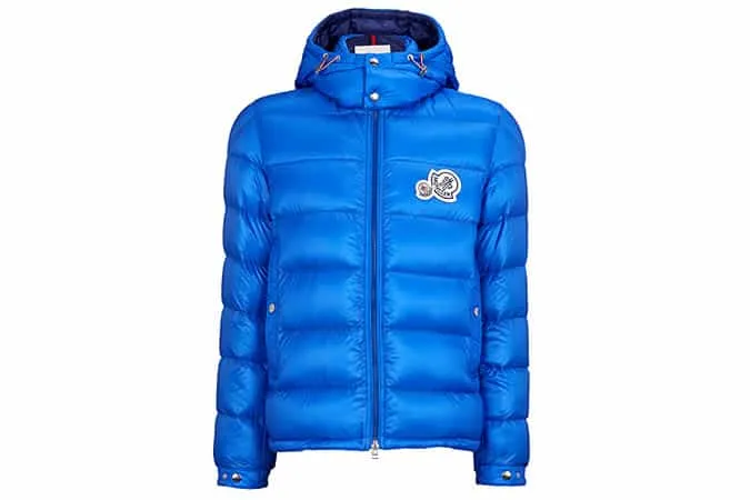 Moncler áo khoác có mũ trùm đầu xuống đầy