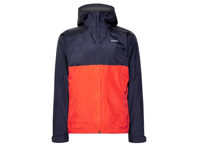 Patagonia torrentshell chống thấm nước h2no hiệu suất tiêu chuẩn áo khoác có mũ trùm đầu ripstop