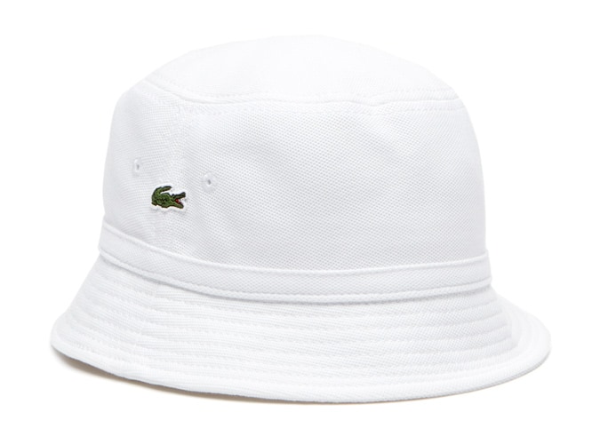 Cotton piqué bucket hat