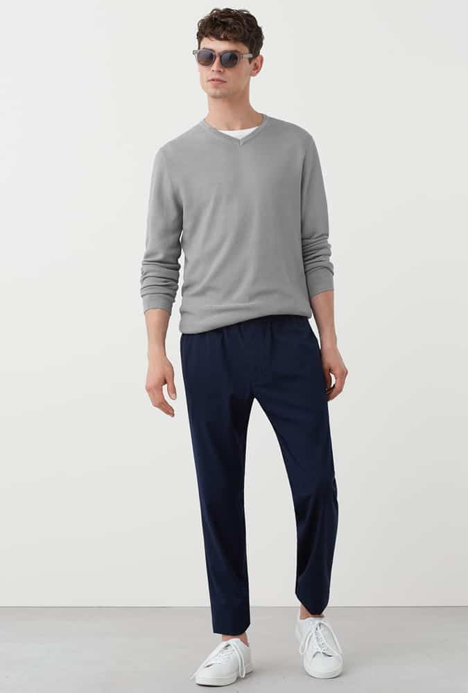 Mango man v-neck jumper