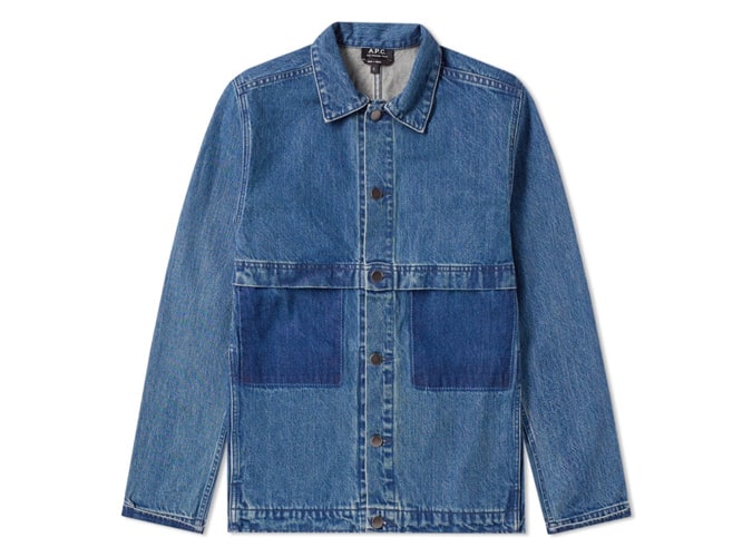 Apc denim áo khoác vũ đạo