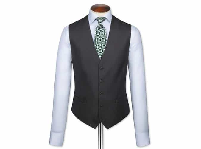 Những chiếc áo gilê tốt nhất để nâng cấp trò chơi may đo của bạn 4 Áo khoác ghi lê phù hợp với du lịch birdseye có thể điều chỉnh màu than