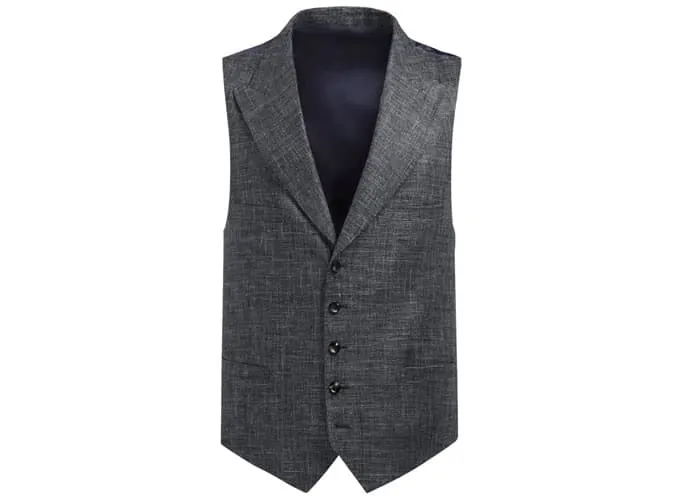 Gray waistcoat