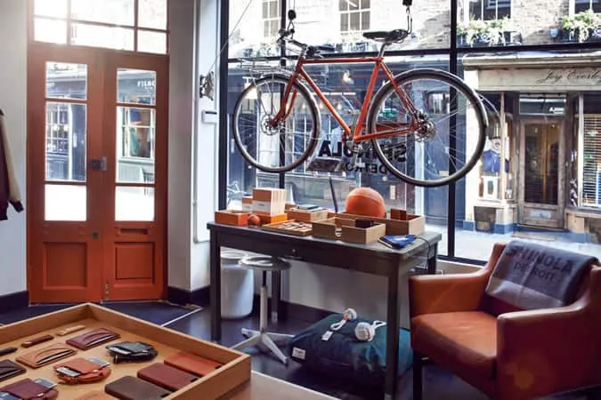 Shinola, fouberts place, london store