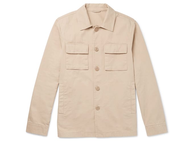 Aspesi stonewashed-cotton jacket