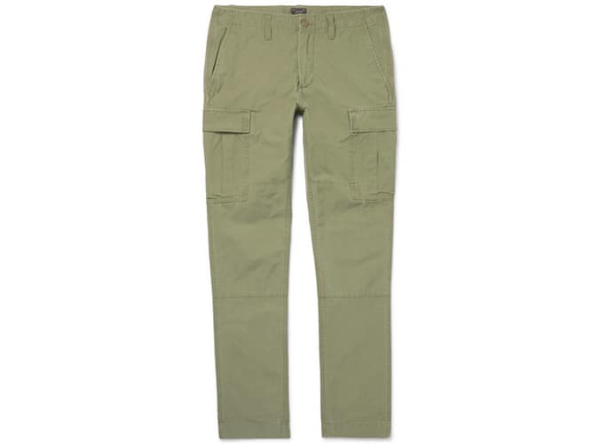 J. Crew quần vải cotton-ripstop
