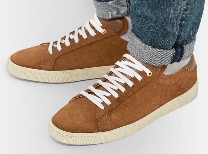 16 thương hiệu huấn luyện viên tối giản tốt nhất 25 Saint laurent trainers