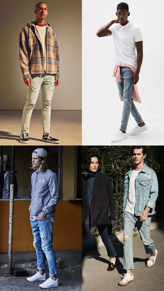 Xu hướng denim thập niên 80 dành cho nam giới