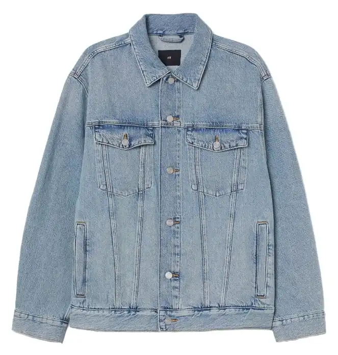 Áo khoác denim của h&m