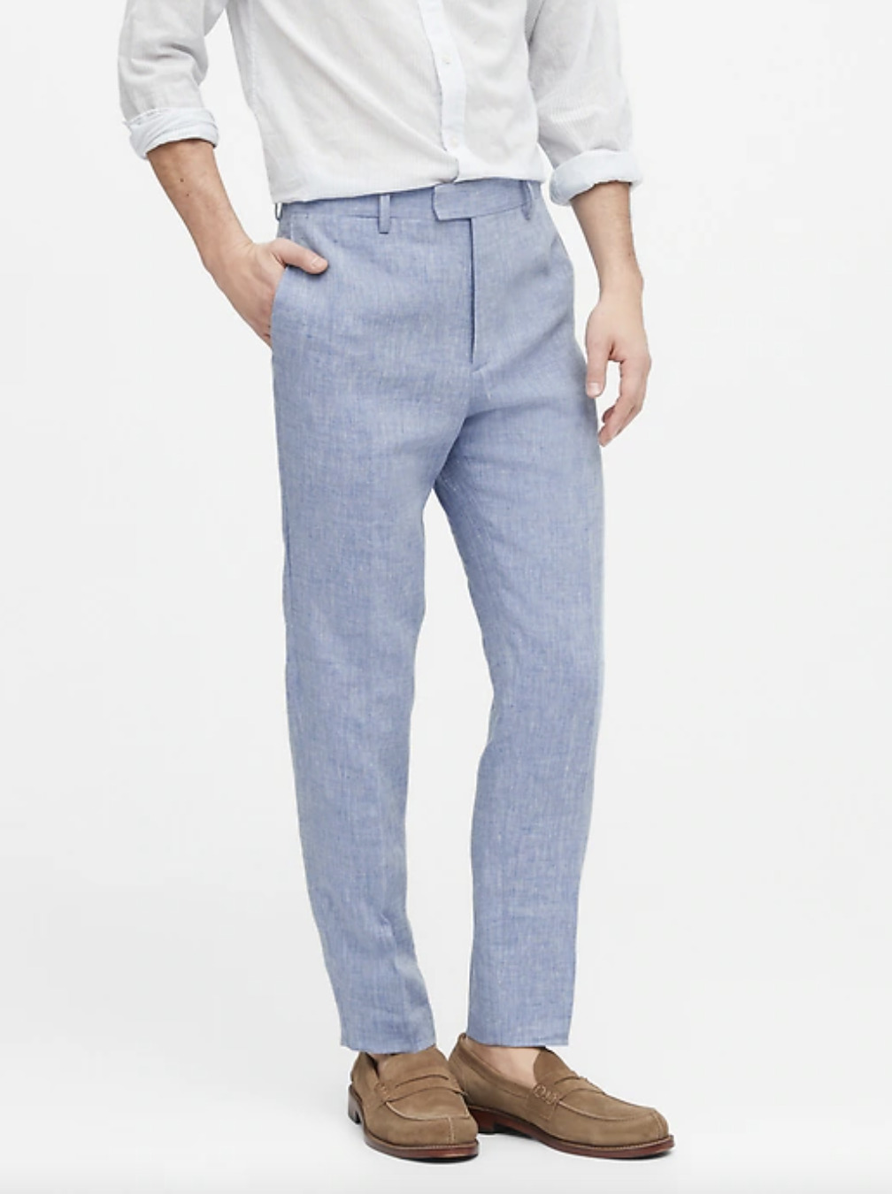 Quần linen tốt nhất cho nam giới năm 2022 17 Quần linen banana republic dành cho nam