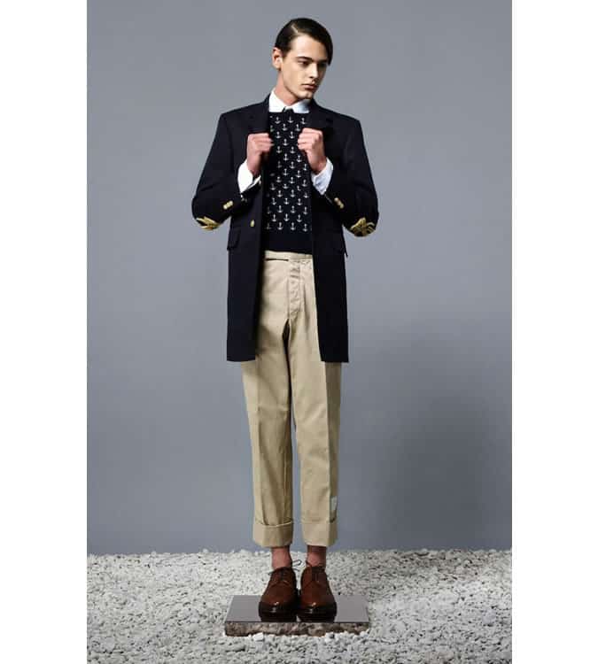 Thom browne menswear: bộ sưu tập ss14 15 Thom browne ss14 lookbook