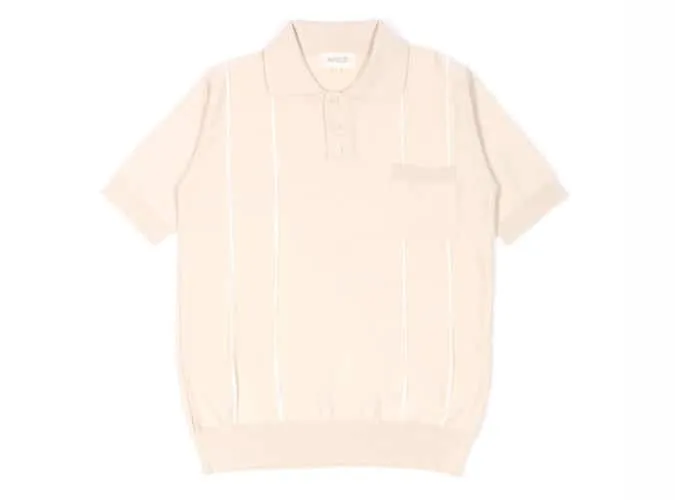 Far afield alfaro pocket s / s polo, áo polo dệt kim