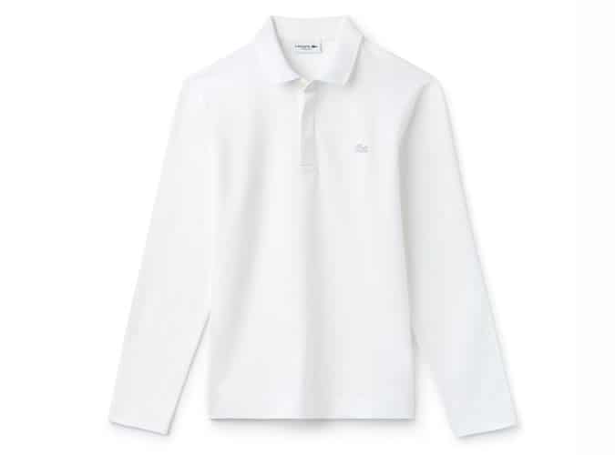 Những chiếc polo dệt kim tốt nhất nên mua vào năm 2022 14 Áo dài lacoste paris polo shirt thường xuyên fit stretch cotton piqué, áo thun polo dệt kim