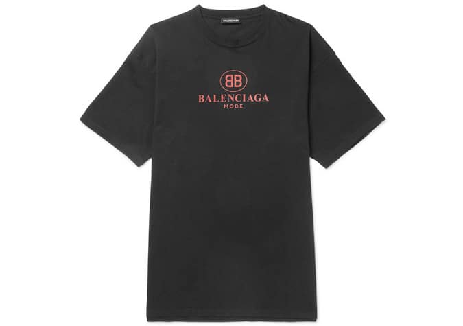 Những chiếc áo phông thiết kế đẹp nhất để nâng tầm phong cách của bạn 7 Áo thun cotton-jersey in balenciaga
