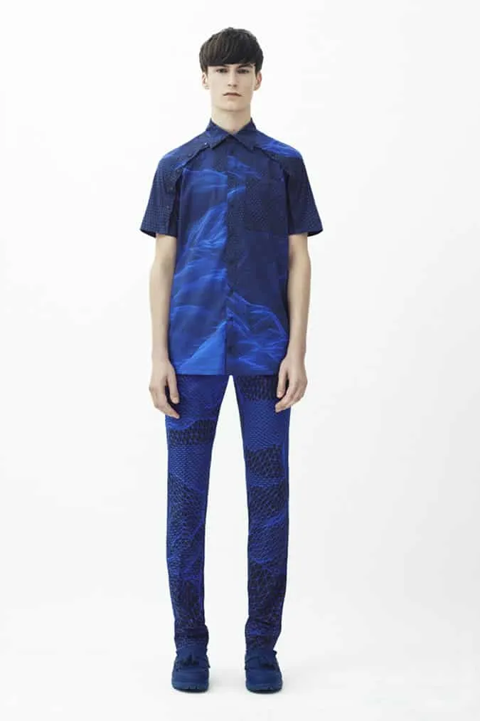 Christopher kane menswear: bộ sưu tập ss14