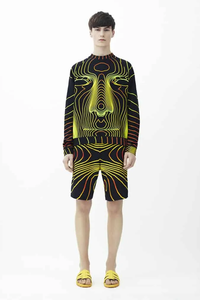 Christopher kane menswear: bộ sưu tập ss14