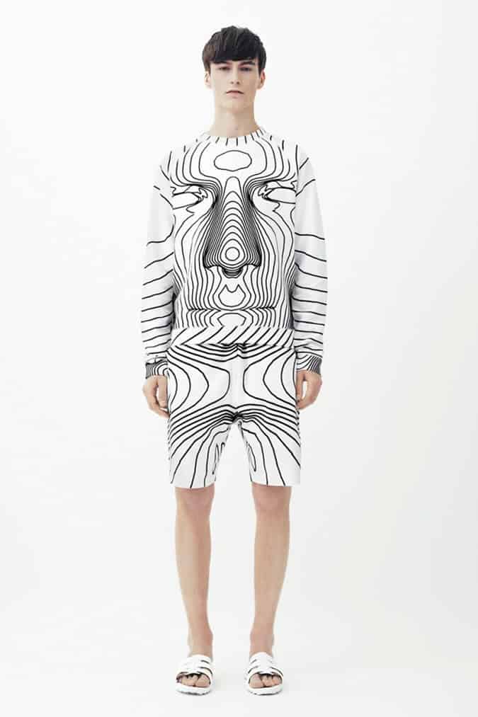 Christopher kane menswear: bộ sưu tập ss14