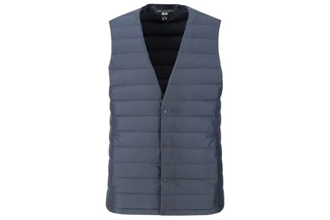 Men ultra light down compact vest