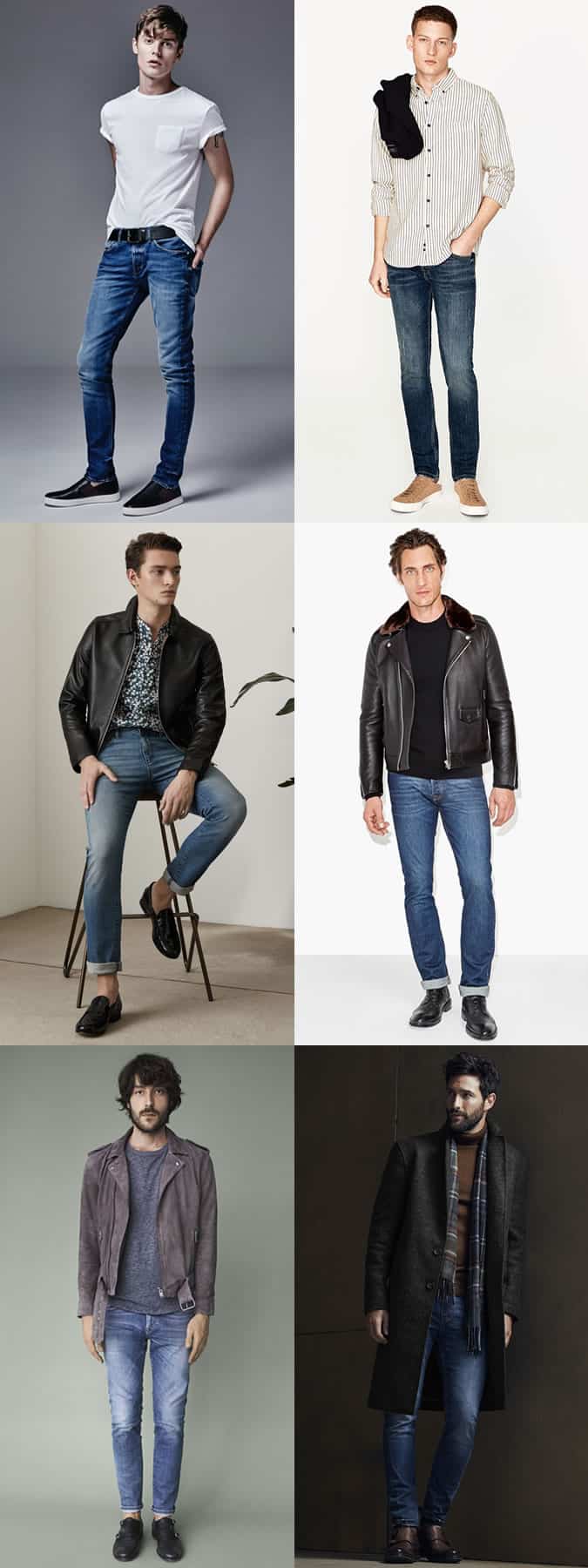 Mặc gì với mọi sắc thái của denim 2 Sách nhìn về cảm hứng trang phục quần jean nam mid-wash