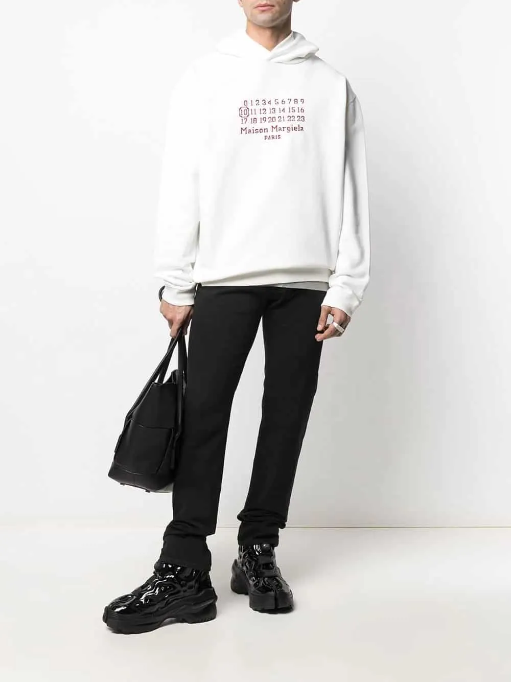 Maison margiela cách mặc áo hoodie