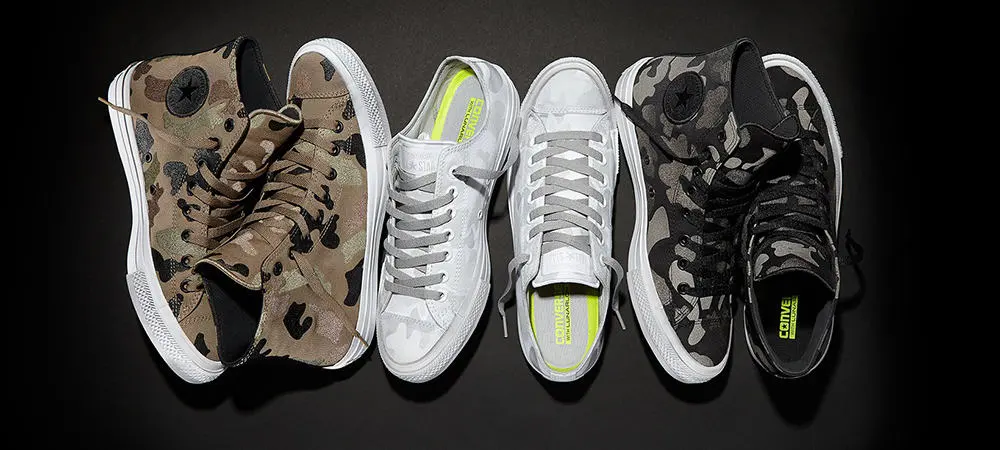 Những converse phản quang Camo mới này chắc chắn không trộn lẫn vào