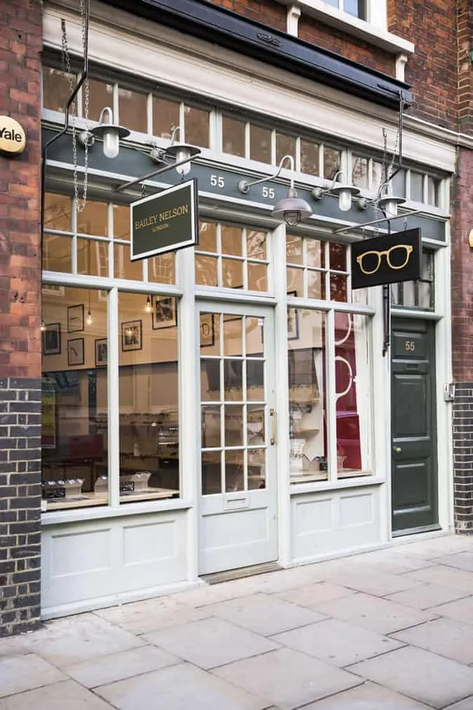 Cửa hàng bailey nelson shoreditch