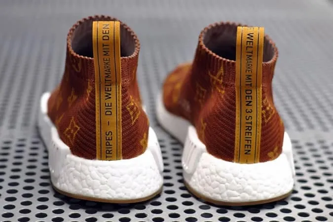 Supreme x louis vuitton all over print custom adidas nmd cs1 sneaker
