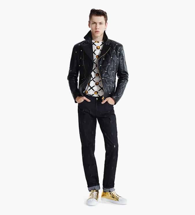 Versus versace menswear: bộ sưu tập ss15 15 Versus versace ss15 lookbook