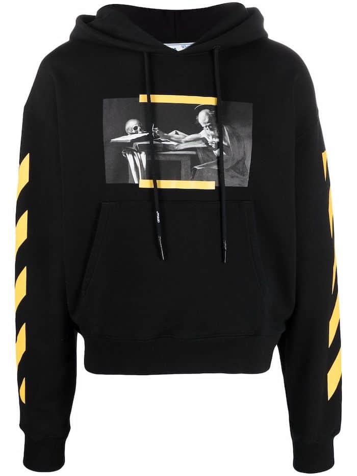 17 áo hoodie đẹp nhất dành cho nam năm 2022 2 Áo hoodie caravaggio off-white