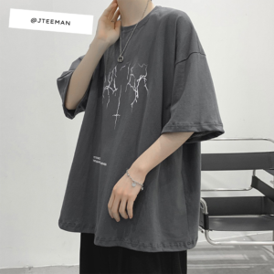 Áo phông tay lỡ, Áo thun Unisex nam nữ form rộng JTeeMan phong cách HipHop đường phố vải cotton thoáng mát - JT1 1