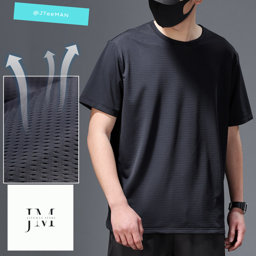 Áo thun lạnh thể thao cao cấp jteeman áo phông thun nam cotton lạnh thoải mái, áo thể thao vải thun lạnh thấm hút mồ hôi Áo thun lạnh thể thao cao cấp jteeman áo phông thun nam cotton lạnh thoải mái, áo thể thao vải thun lạnh thấm hút mồ hôi