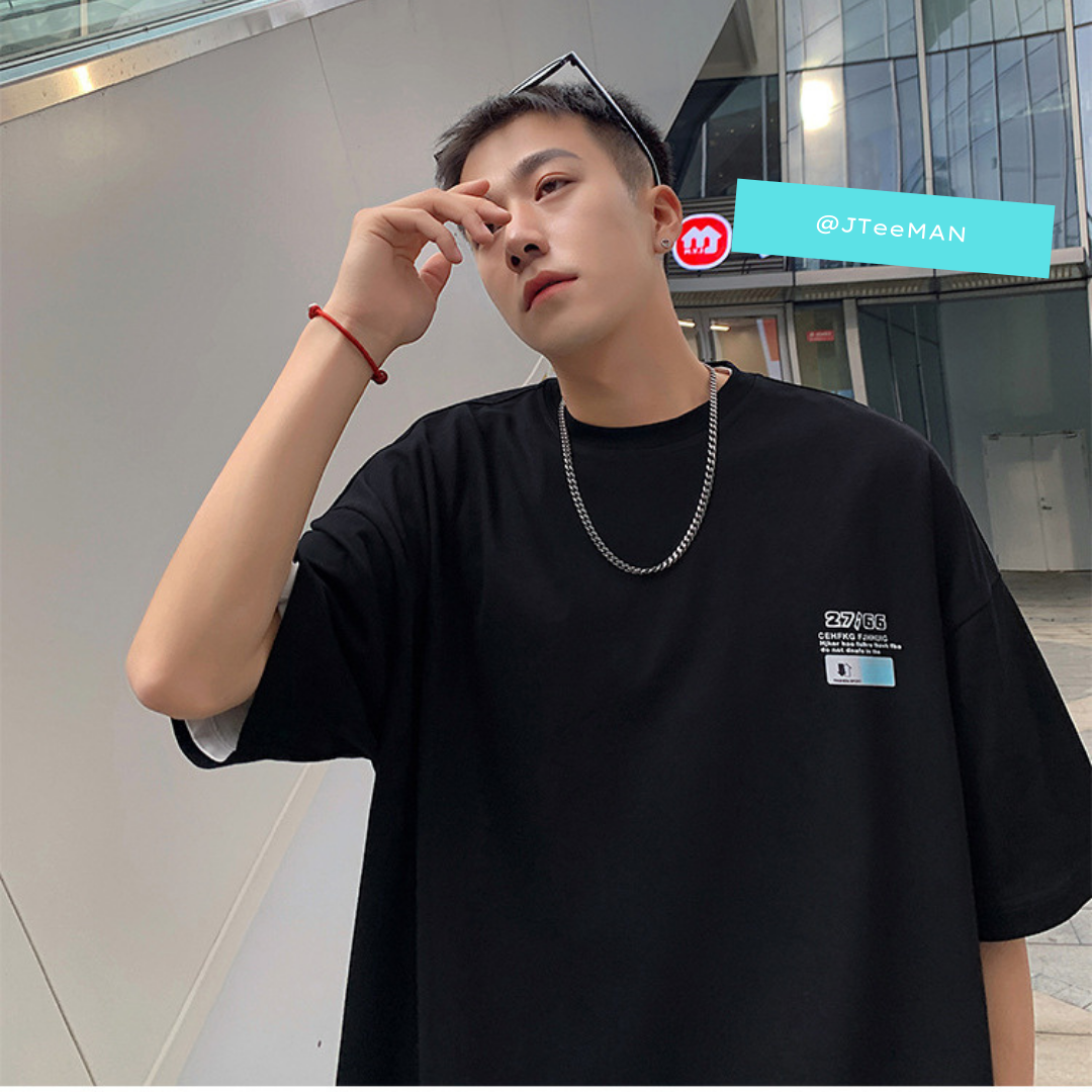 Áo thun nam cổ tròn jteeman, áo phông tay lỡ unisex phong cách hồng kông áo tay lỡ vải cotton cao cấp jt06 5 Áo thun nam cổ tròn jteeman, áo phông tay lỡ unisex phong cách hồng kông áo tay lỡ vải cotton cao cấp jt06 5