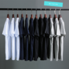 Áo thun trơn jteeman, áo thun nam nữ tay lỡ form rộng, áo phông trơn vải cotton 4 chiều cao cấp 3 màu trắng đen xám jt11 5