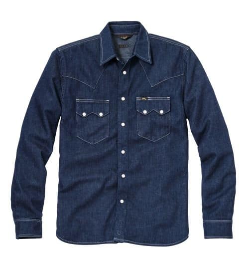 Những chiếc áo sơ mi denim đẹp nhất cho nam giới bạn có thể mua vào năm 2022 6 Lee denim áo sơ mi