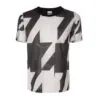 Paul smith t-shirts - black and white houndstooth print t-shirt