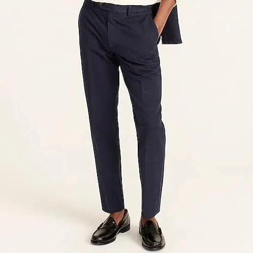 J. Crew cotton-linen chino pant