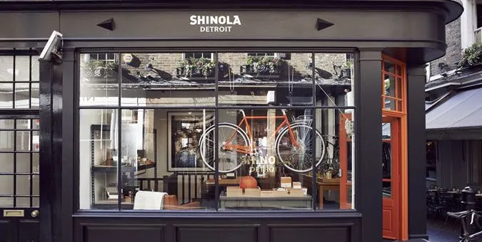 Shinola mở cửa hàng Debut Vương quốc Anh