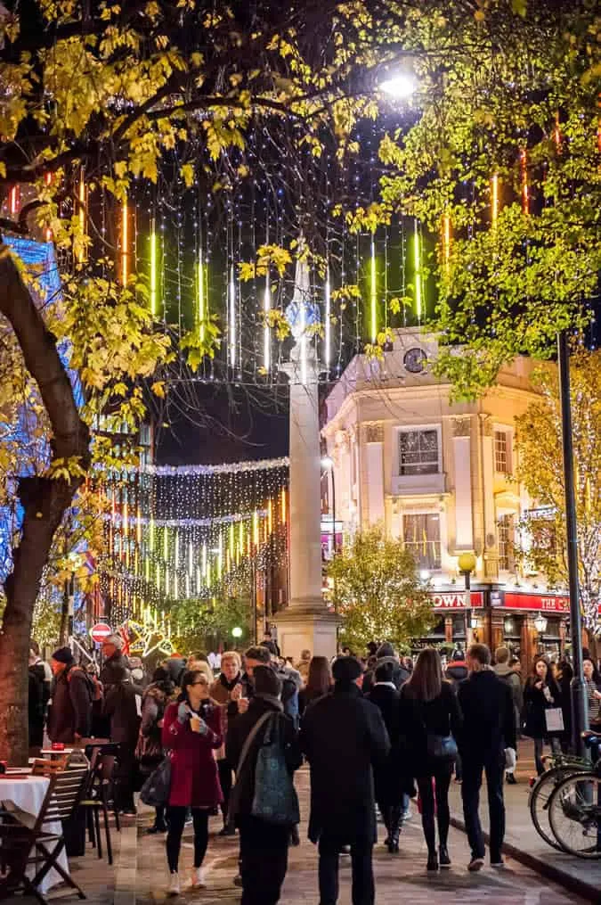 The Seven Dials and St Martin’s Courtyard Christmas shopping night out